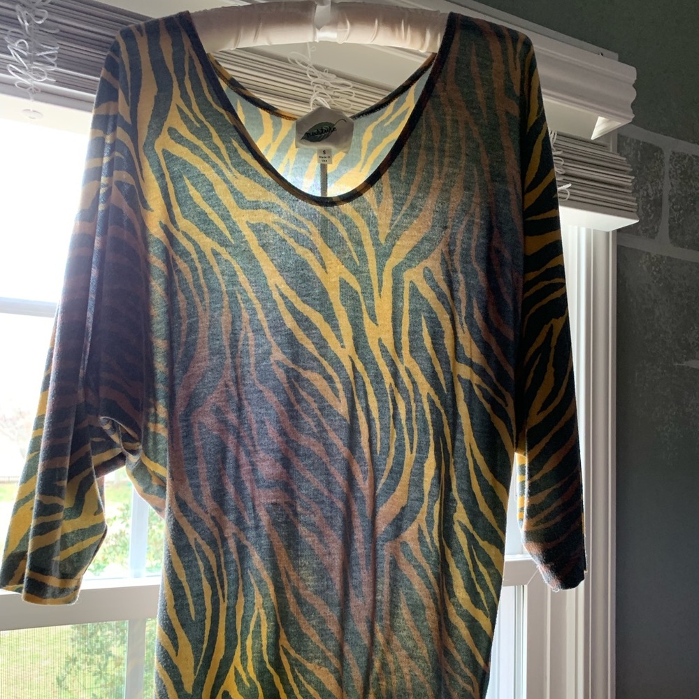 Tiger striped sweater